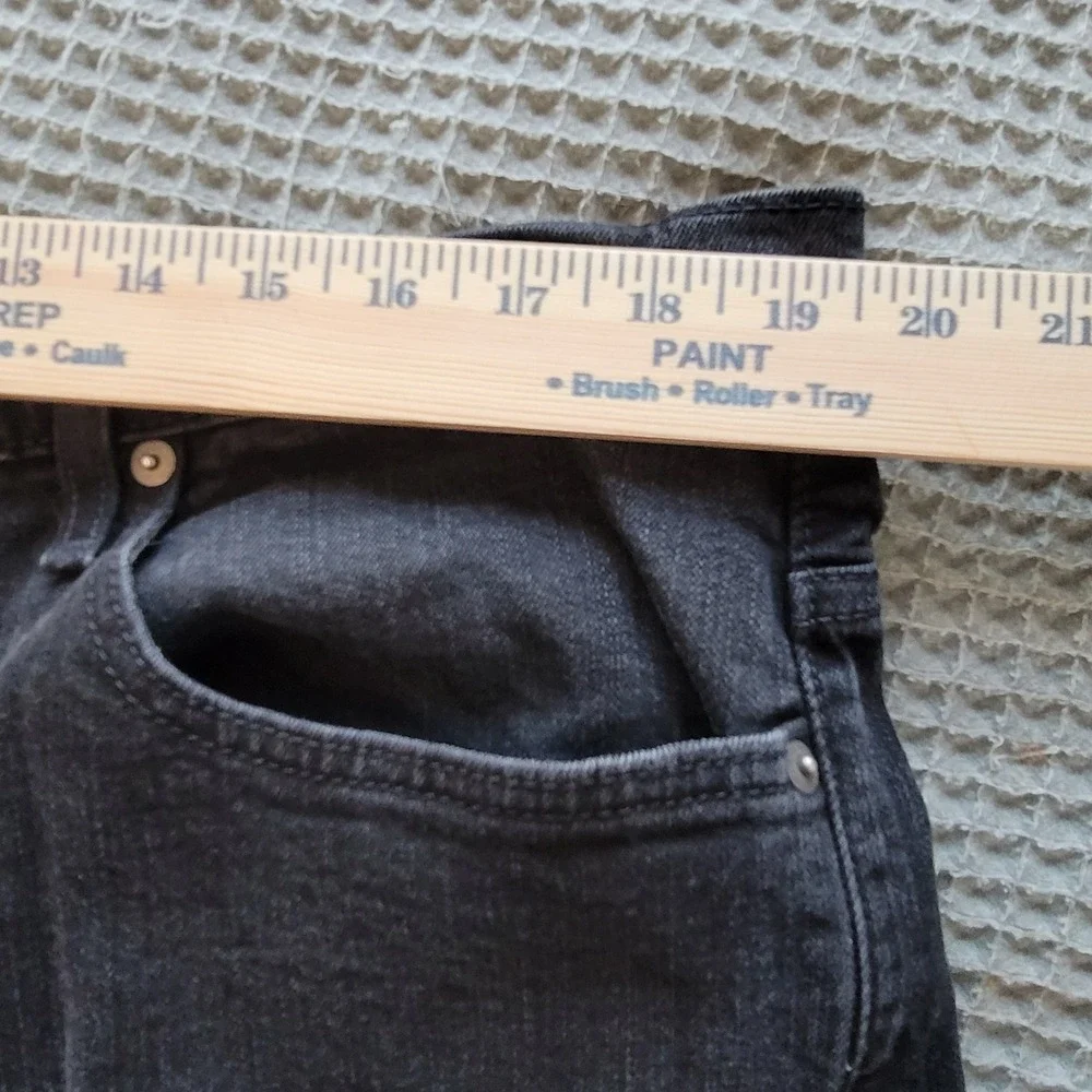 Levi's 569 Loose Straight Jeans Mens 38x30 Black Denim‎ Relaxed Baggy 00569-0125